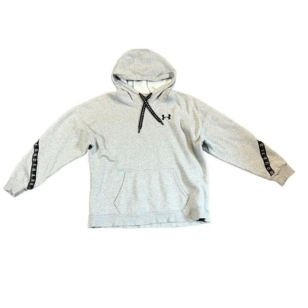Under Armour Women’s Tape Wordmark Hoodie Size Large